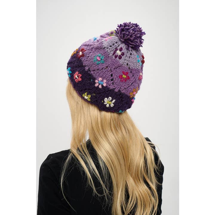 Kathmandu Imports - Wholesale Beanie - Women's - Women's Wool Accessories Sets (WL-283PK)6