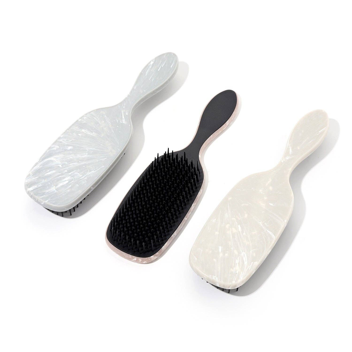 Dipped Shop – wholesale Hair brush/comb – Marbled Handle Massage Air Cushion Comb DPHC274