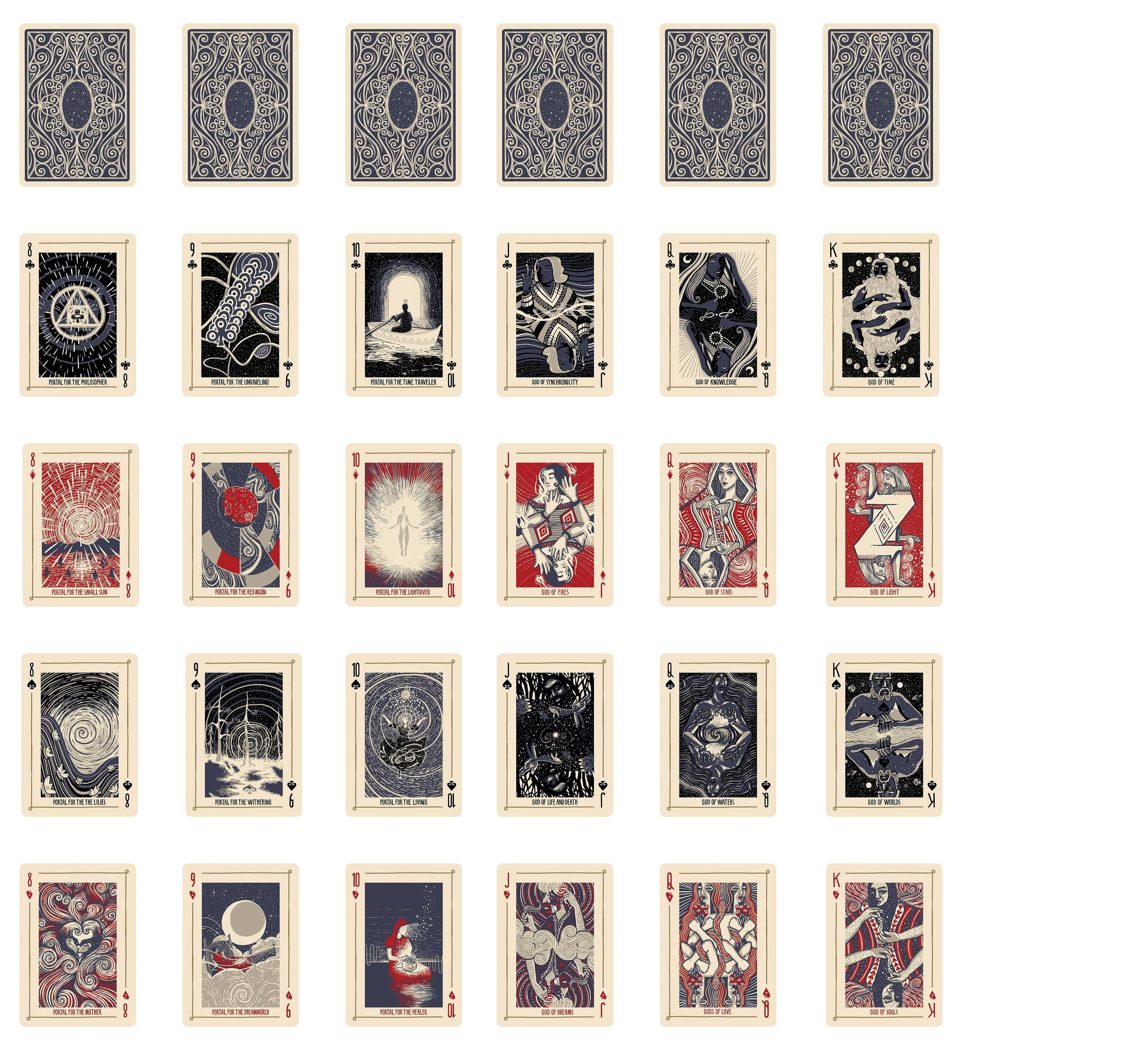 Prisma Visions – Engroshandel Tarotkort – Open Portals spillekort og orakel (Lightside Colorway)6