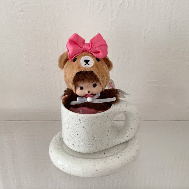 MOND HAUS - Wholesale Keychain - Women's - Bubble Baby Monkey Keychain | Cute Furry Bear Doll Bag Charm8