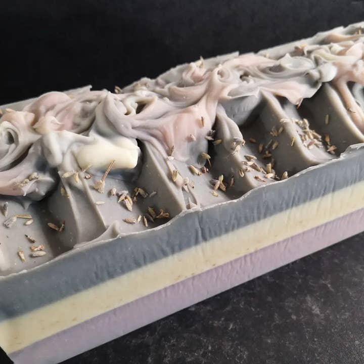 Luxury Lavender Vegan Soap for wholesale by somerset natural soaps