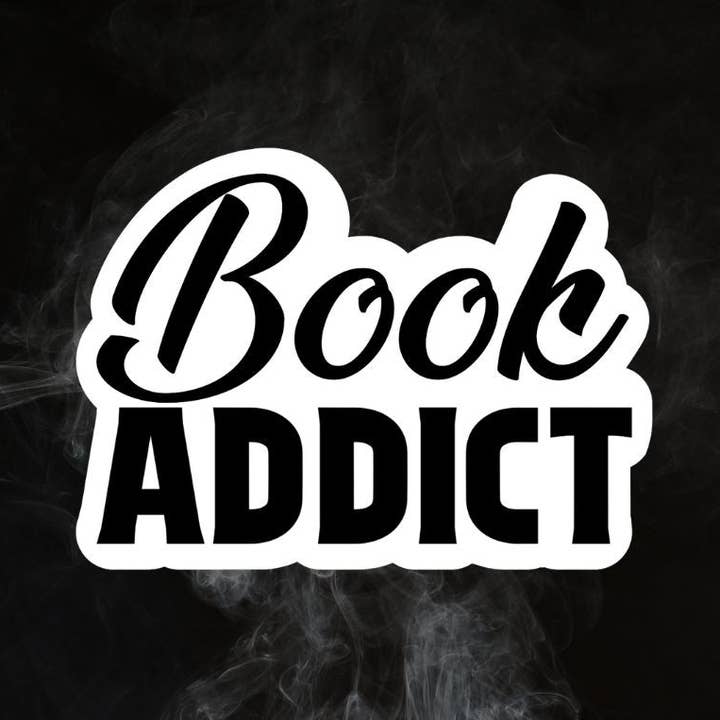 Book Addict klistermärke för wholesale av Messterpieces