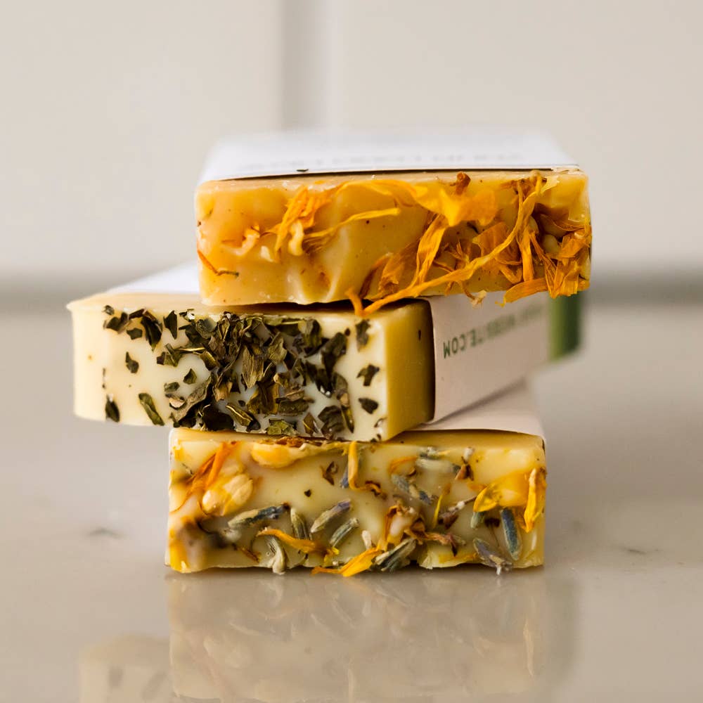 Old Factory Soap + Parousia Perfumes - Wholesale Bar Soap - Private Label Goats Milk Soap Style 2 - 1 oz SAMPLE SIZE1