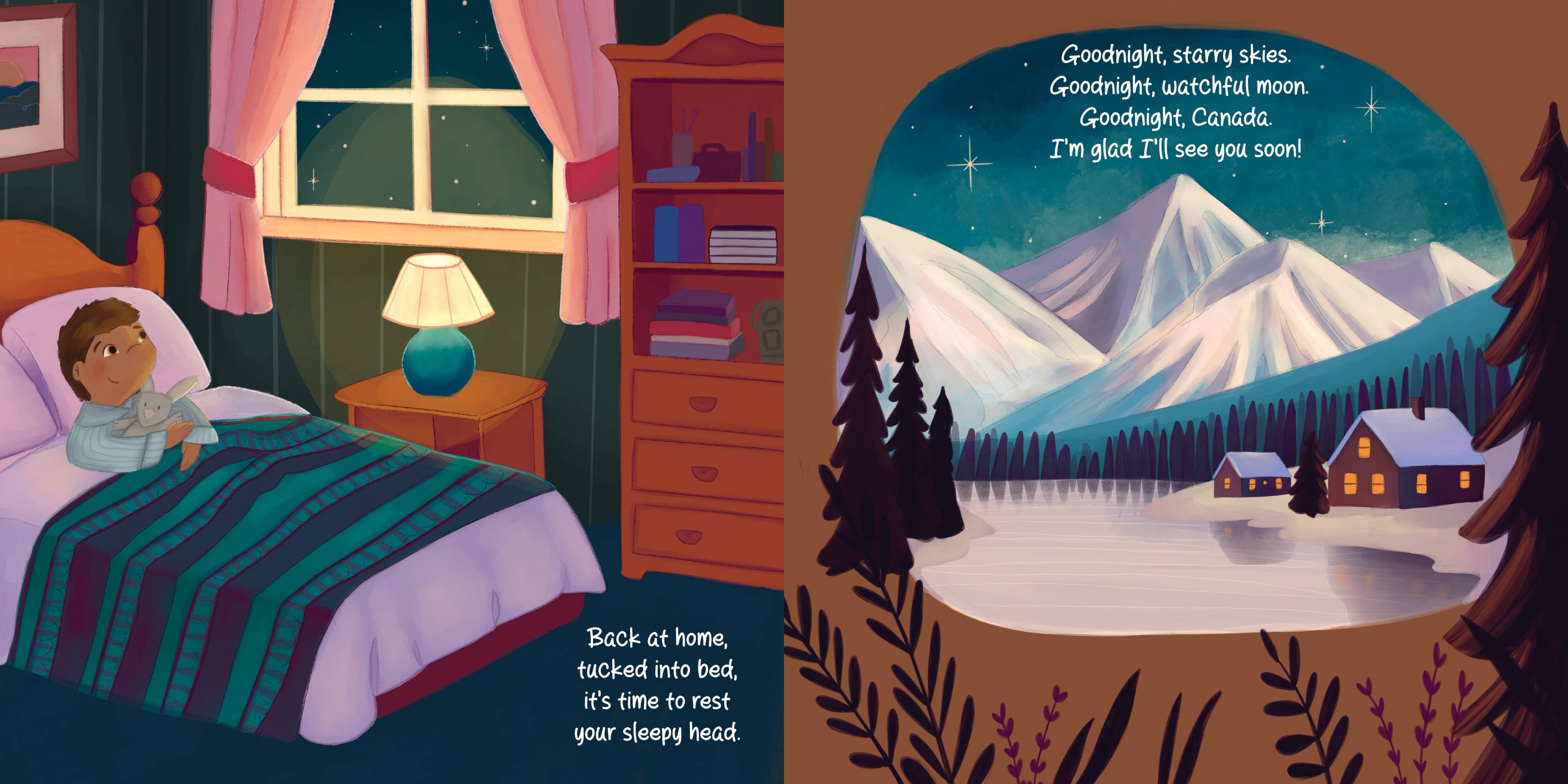 Taffy Tales Inc. - Wholesale Baby & Toddler Book (0-2) - Goodnight, Canada 9x9 board book10