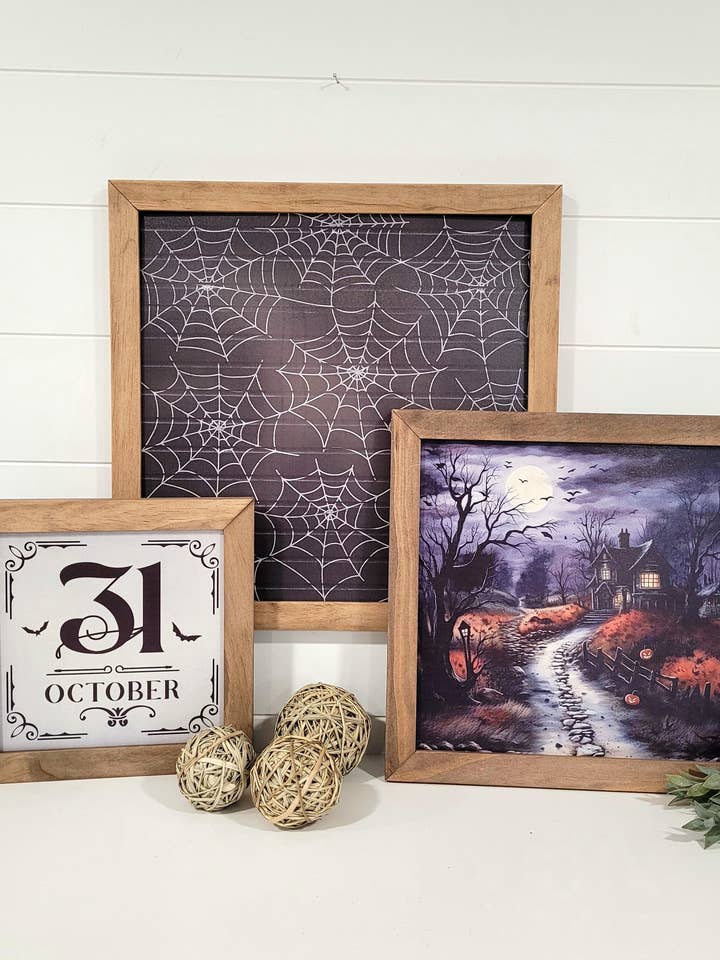 Halloween Sign Bundle #1 for wholesale by Jolie Mae Collections