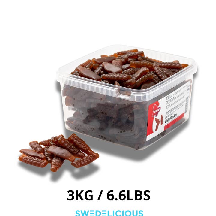 Malaco - Bouteilles de Cola - Bonbons Suédois pour la vente par Swedelicious - Swedish Candy