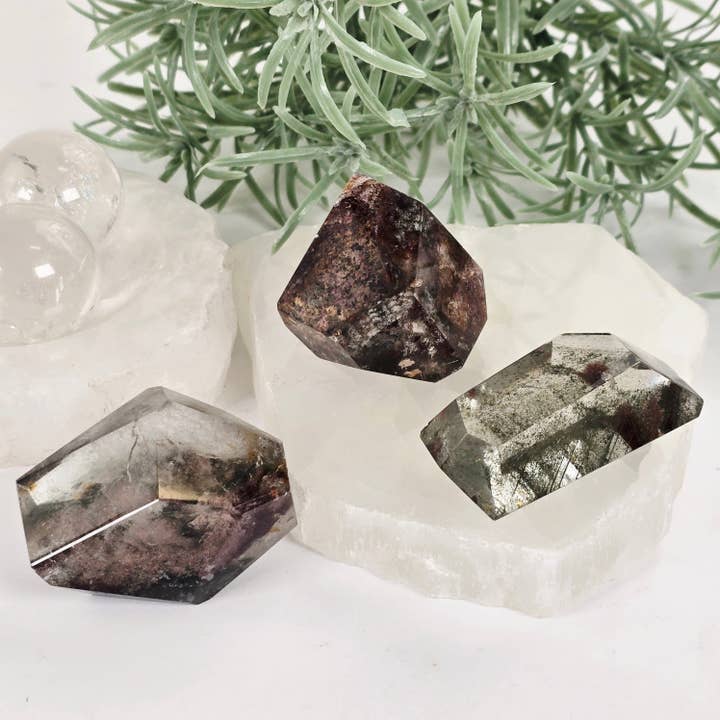 Quartz Jardin Lodolite Cristal Poli VOUS CHOISISSEZ #3 pour la vente par Rock Paradise