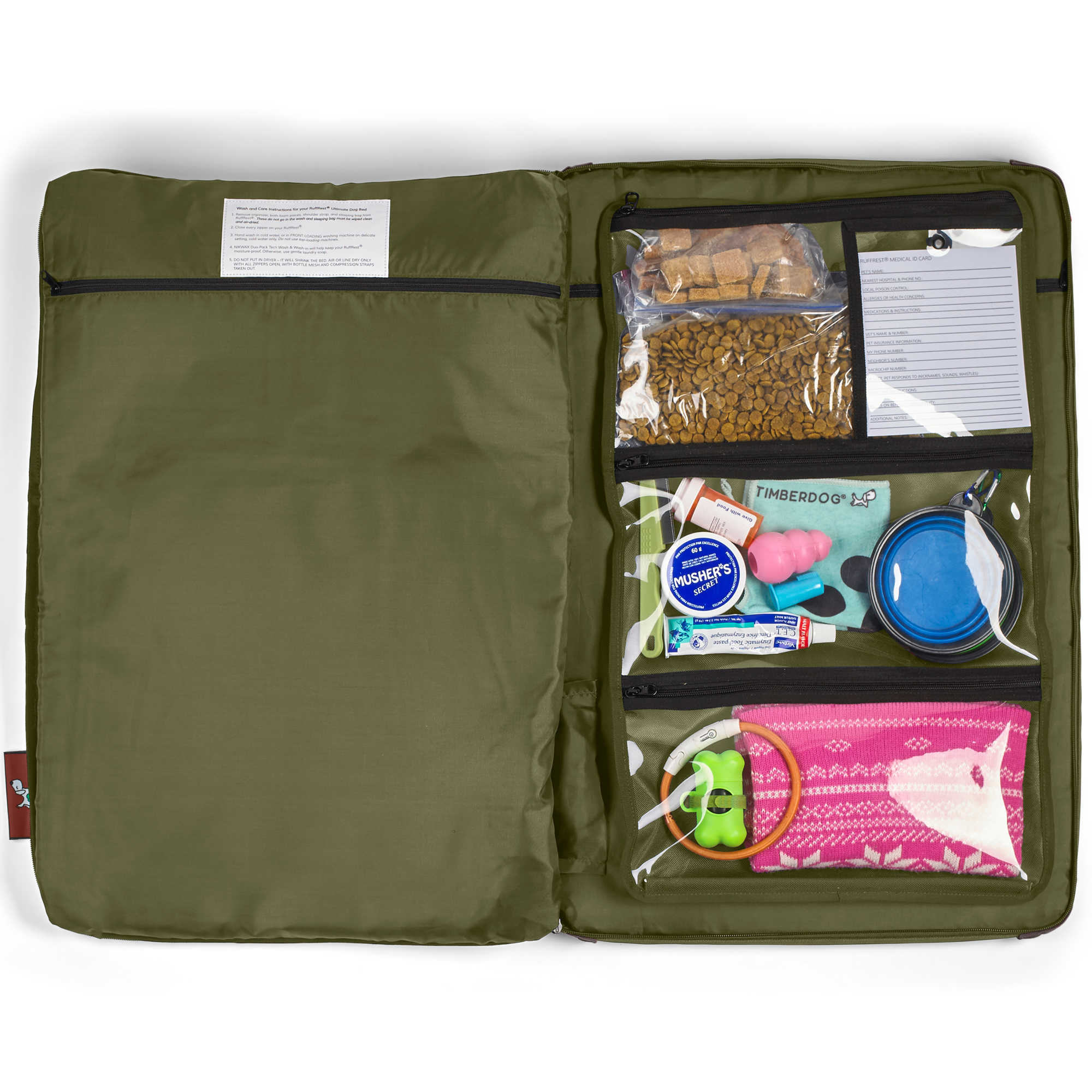 TIMBERDOG - Wholesale Pet Bed - Dog - RuffRest® Camptastic12