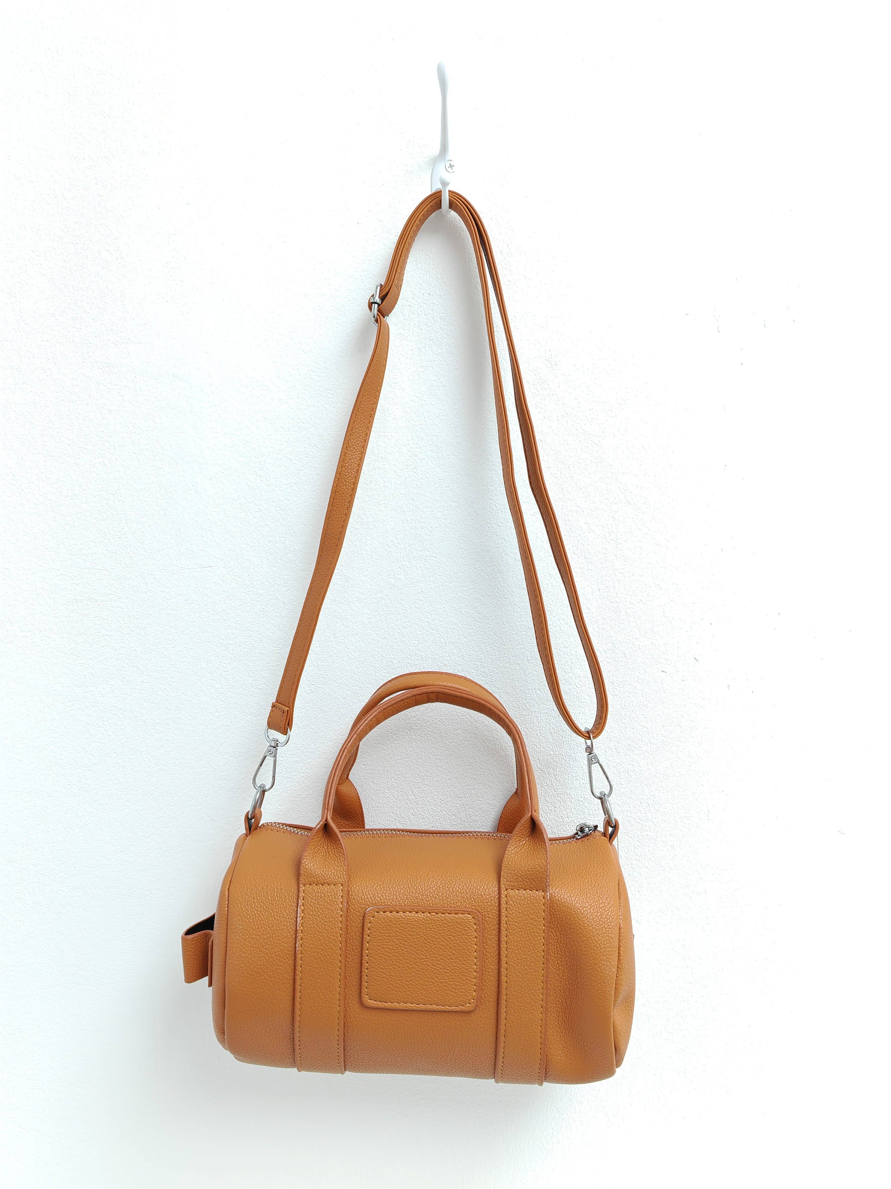 Superbia – wholesale Crossbody bag – Women's – Small Soft Duffle Bag with Long Strap Silver Hardware-665512