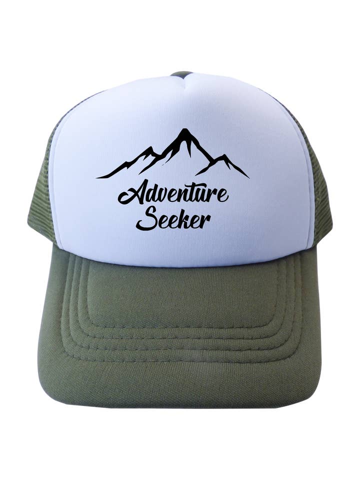 Sombrero de buscador de aventuras verde militar para venta al por mayor de Outdoorable Apparel