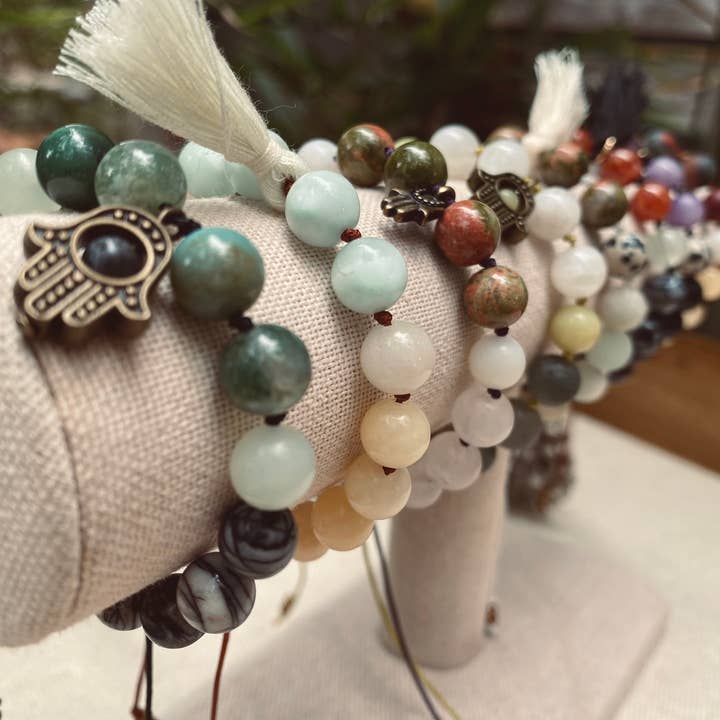 Arid Collective - Wholesale Beaded Bracelet - Adjustable Mala Bracelets | Reiki Infused | Handmade1