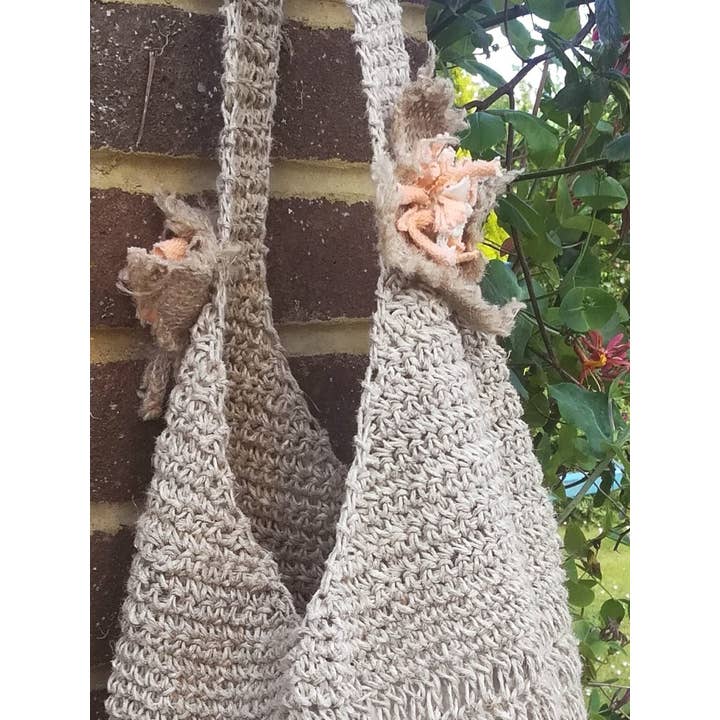 Hemp Horizon – wholesale Tote bag – Women's – Knitted hemp bag