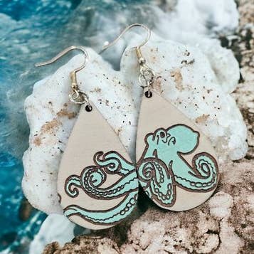 OCTOPUS | Dangle Earrings for wholesale by Sadie J. & Co.