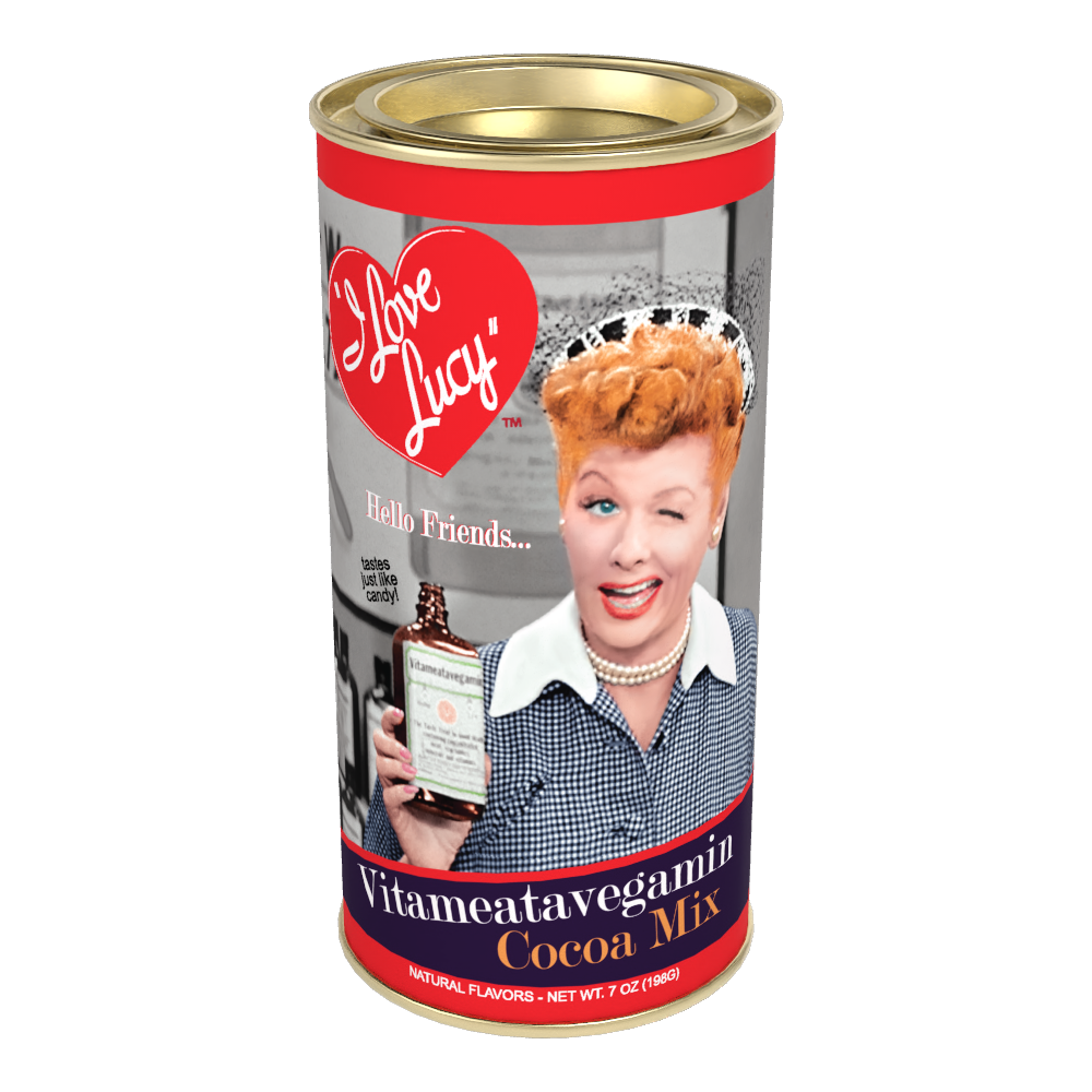 McSteven's - Wholesale Hot Cocoa Mix/Kit - I Love Lucy's© Vitameatavegamin Cinnamon Cocoa (7oz Tins)12