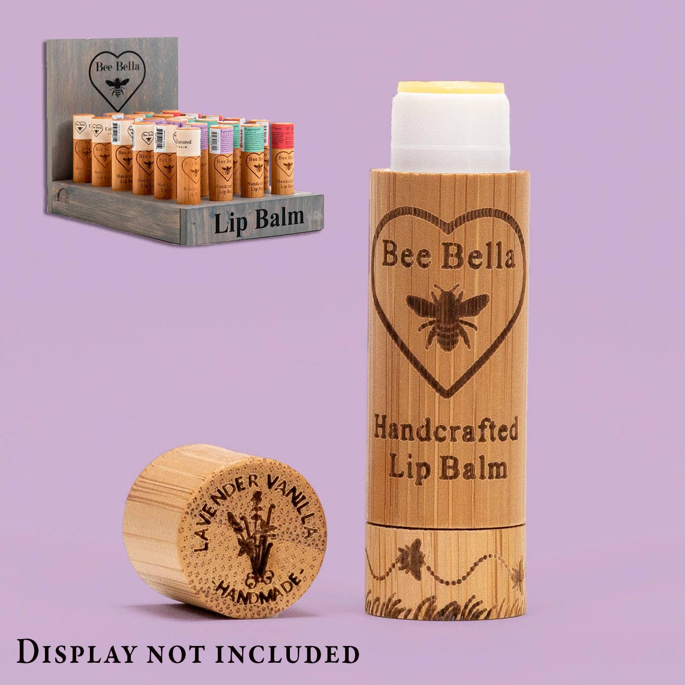 Bee Bella - Wholesale Lip Balm - Lavender Vanilla Lip Balm2
