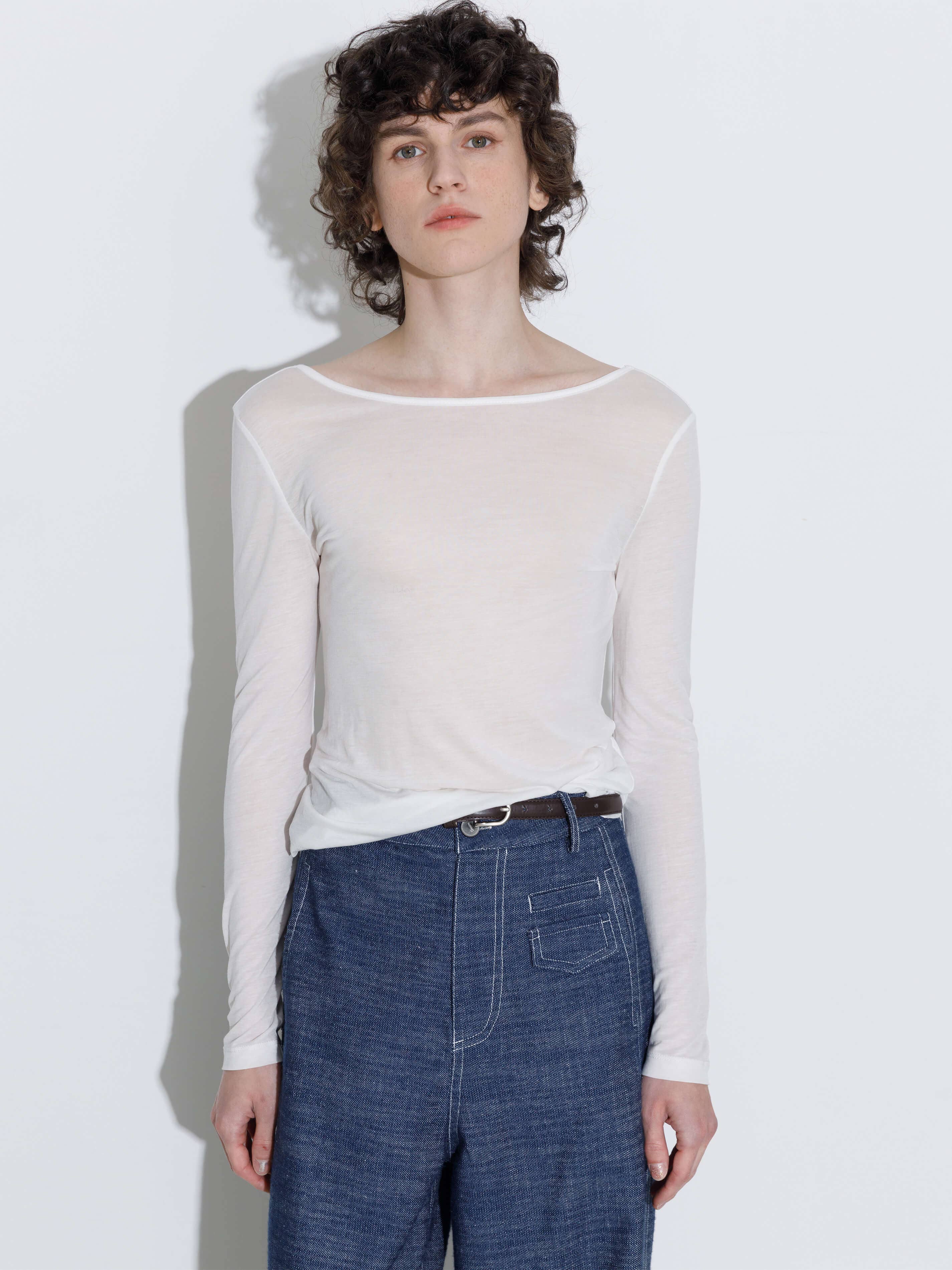 CUBIC - Wholesale Knit Top - Women's - Backless Deep U-Neck Sheer Knit Top15