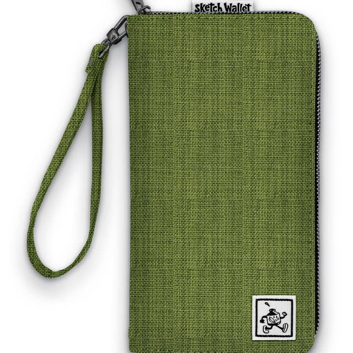 Inky's - Wholesale Wallet - Women's - Canvas Clutch Sketch Wallet