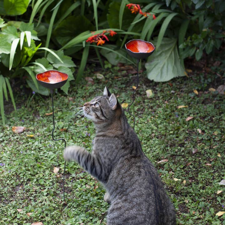 Elena Milani Arti visive e Design - Wholesale Outdoor Ornament/Decor - Ceramic poppy3