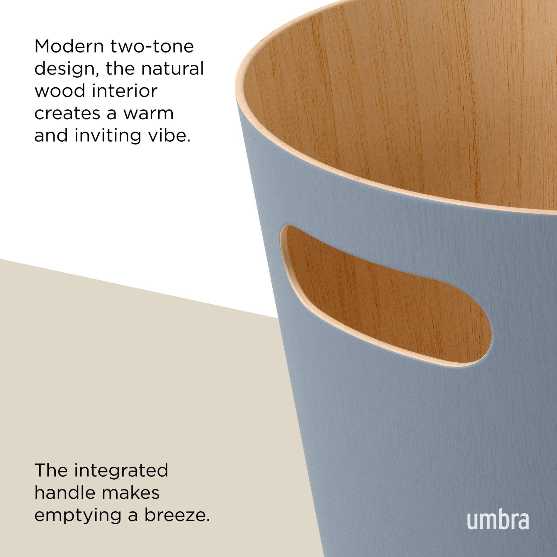 Umbra (CAN) - Wholesale Trashcan/Trash Bin - Woodrow Trash Can9