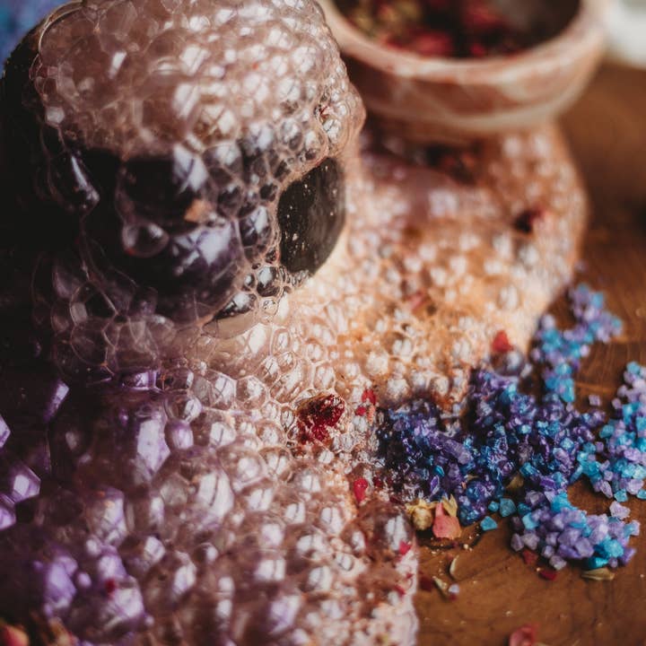 The Saltwater Collective - Wholesale Bath salts - Narwhal Magic - Sea Salt Shimmers SMALL3