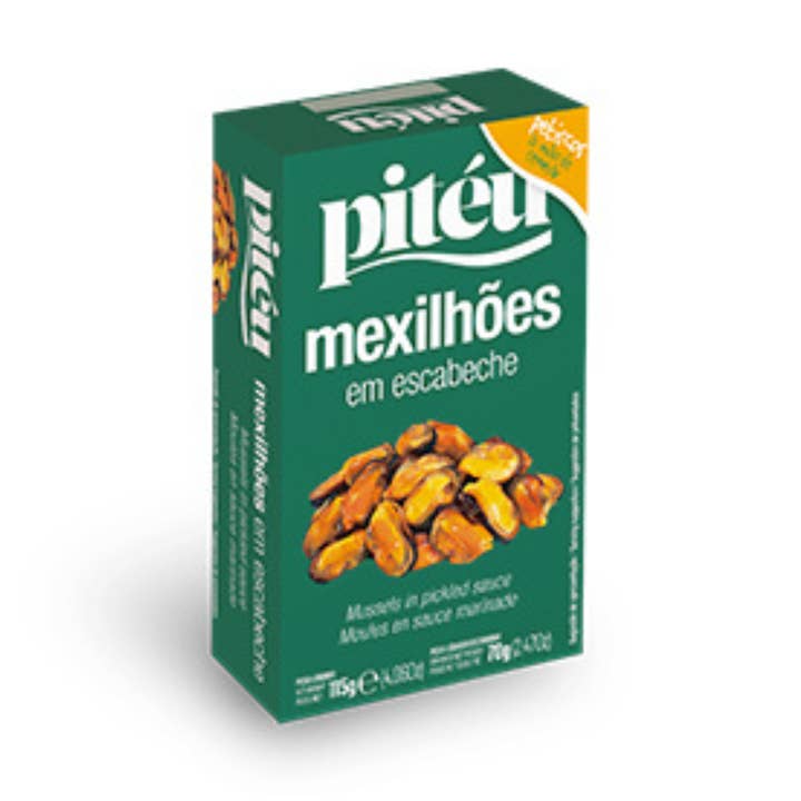 Piteu Mexilhoes à Escabeche pour la vente par Portugalia Imports
