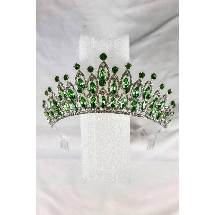 Chicas - Wholesale Tiara - Women's - Tiara with jewel rhinestones, one size fits all HT9748