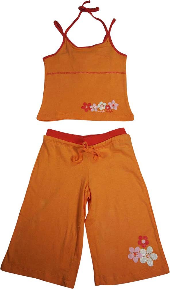 Eastern Off Price – wholesale Top & trouser set – Kids – Mishmish - Little Girls 2 Piece Cotton Tank Capri Set - 4 Styles0