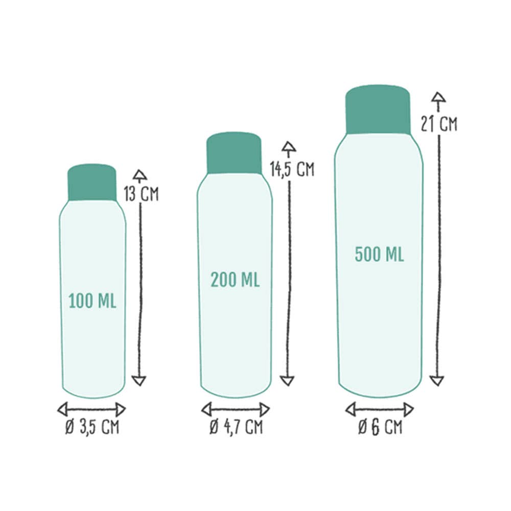 Propos'Nature - Wholesale Essential oil holder - Everest White Bottle 100ml, 200ml, 500ml10