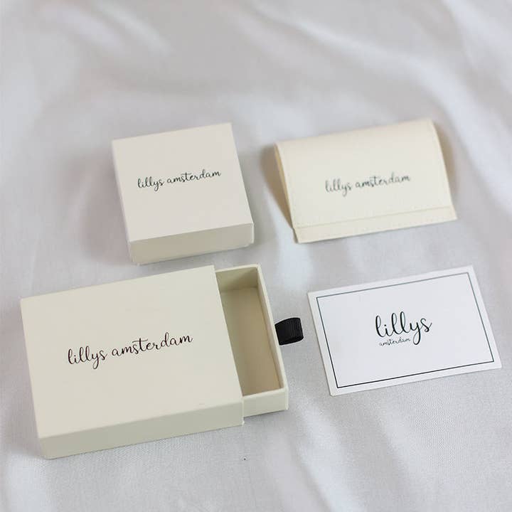 Lillys Amsterdam – wholesale Stud/post earrings – Caesar - 925 Sterling Silver - Hypoallergenic4