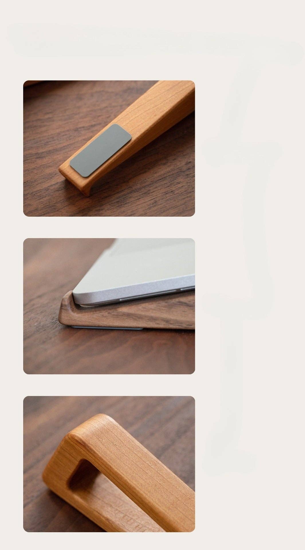 Gohobi （We cover U.S. import duties） - Wholesale Desk Decor - Kids & Baby - Gohobi Wooden Laptop Stand7