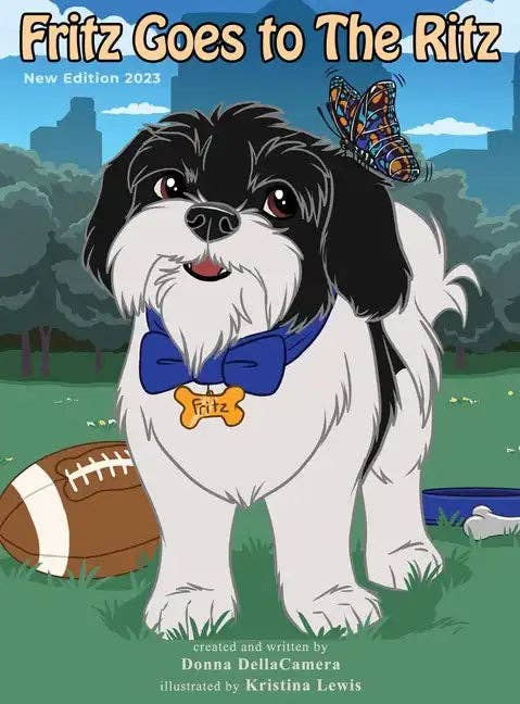 Books by splitShops - Wholesale Pet  Book - Fritz Goes to the Ritz - Hardcover0