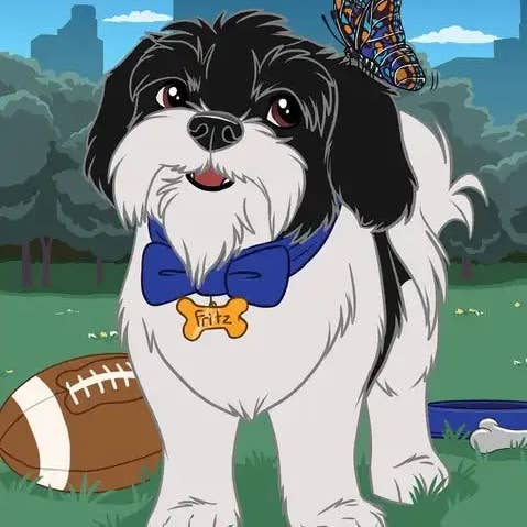 Books by splitShops - Wholesale Pet Book - Fritz Goes to the Ritz - Hardcover