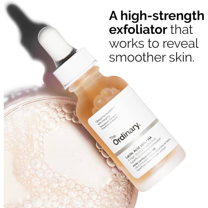 MEHIAZ - Wholesale Facial Serum/Concentrate - The Ordinary – Lactic Acid 10% + HA 2%, 30ml
1