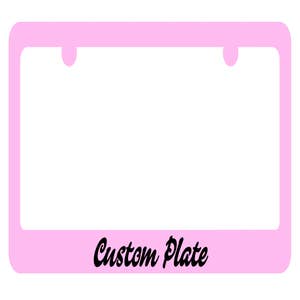 Custom License Plate Frames at Wholesale Prices