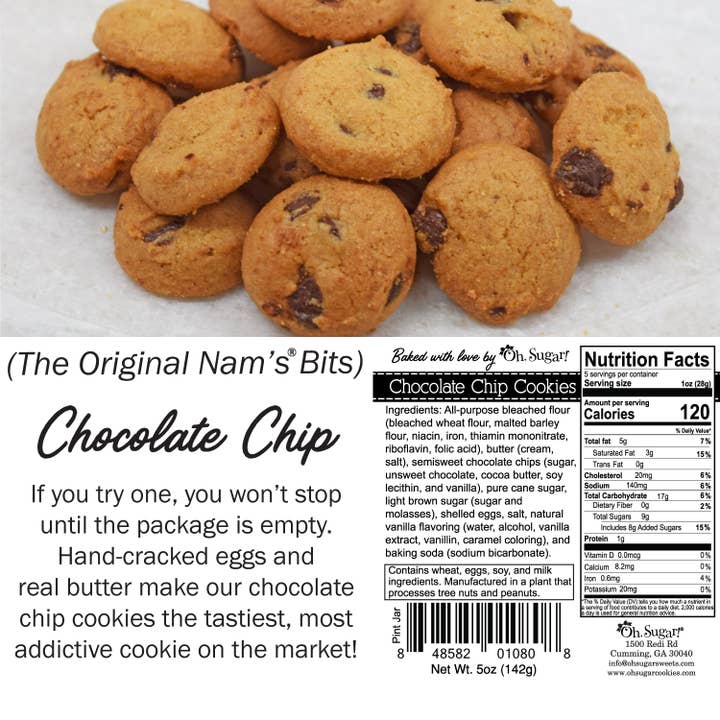 Oh, Sugar! - Wholesale Cookie - Cookies - Christmas Holiday Asst #1 - Pint Jars