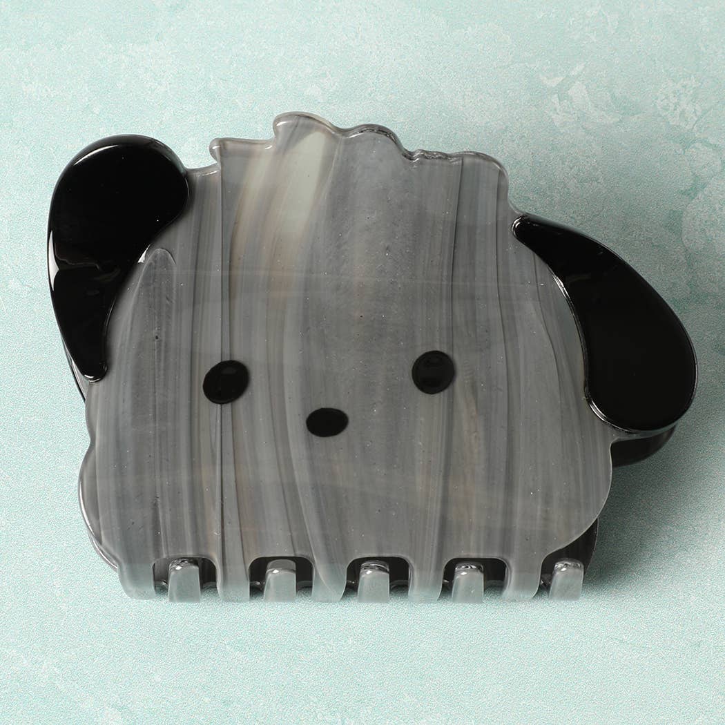 Fashion City – wholesale Hair clip – Women’s – Adorable Puppy Faces Designed Hair Claw Clip0