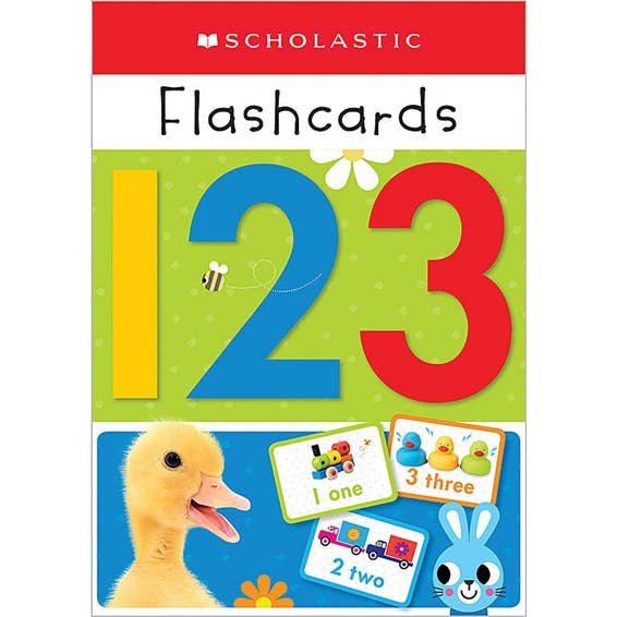 Scholastic - Wholesale Learning Cards - Kids & Baby - 123 Flashcards: Scholastic Early Learners (Flashcards)
