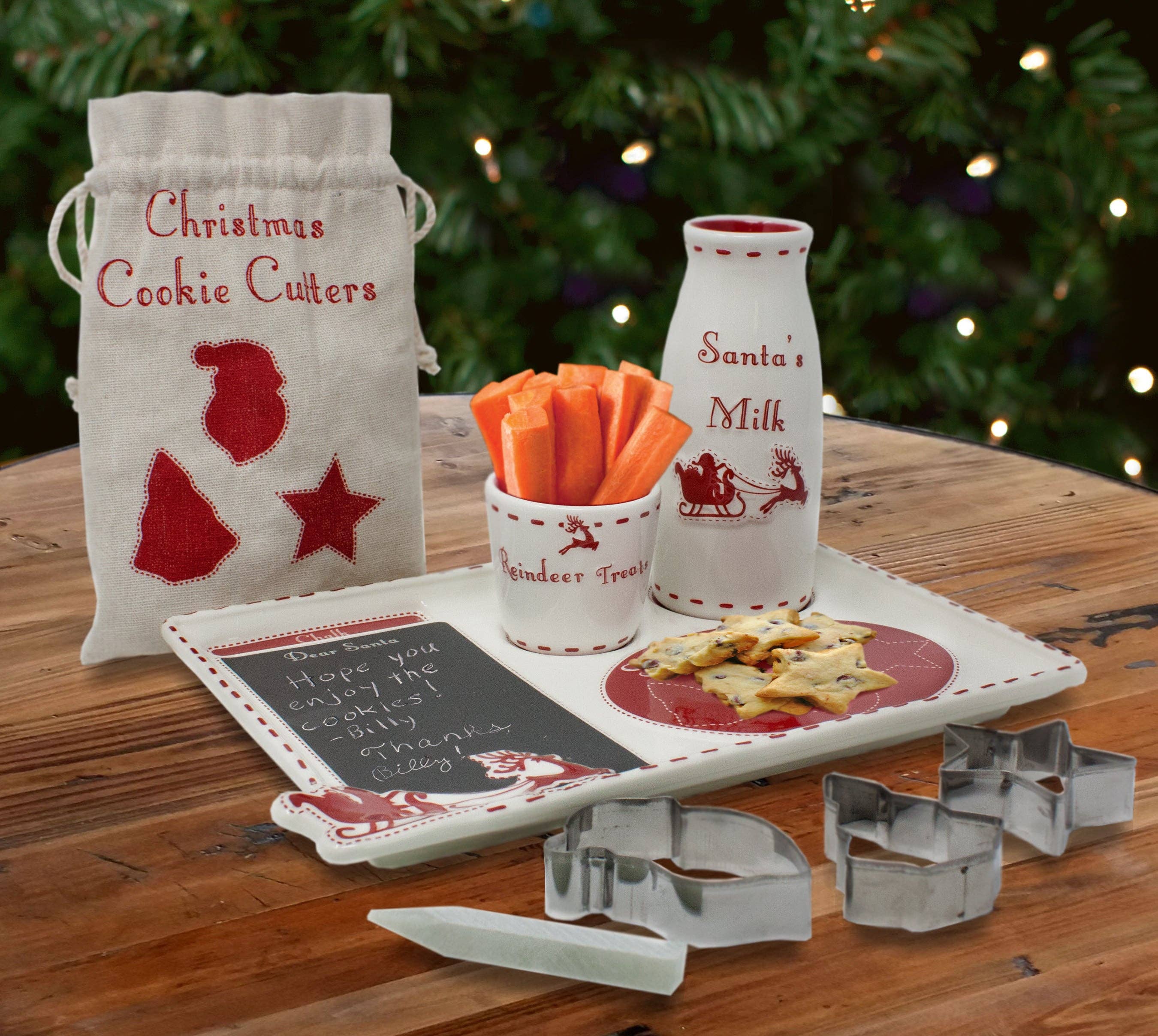 Child To Cherish® - Wholesale Christmas Decoration - Santa's Cookie Platter Set4
