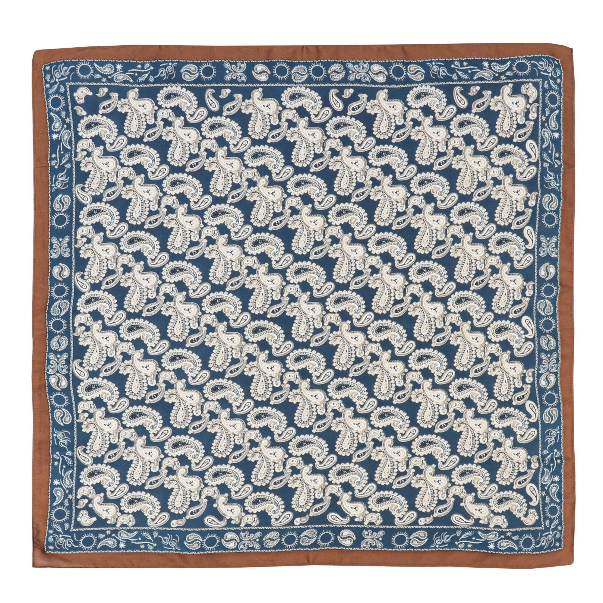 AK Brand - Wholesale Scarf - Women's - Satin Scarf Premium Cashew Print Square Print Neck Head Bag11