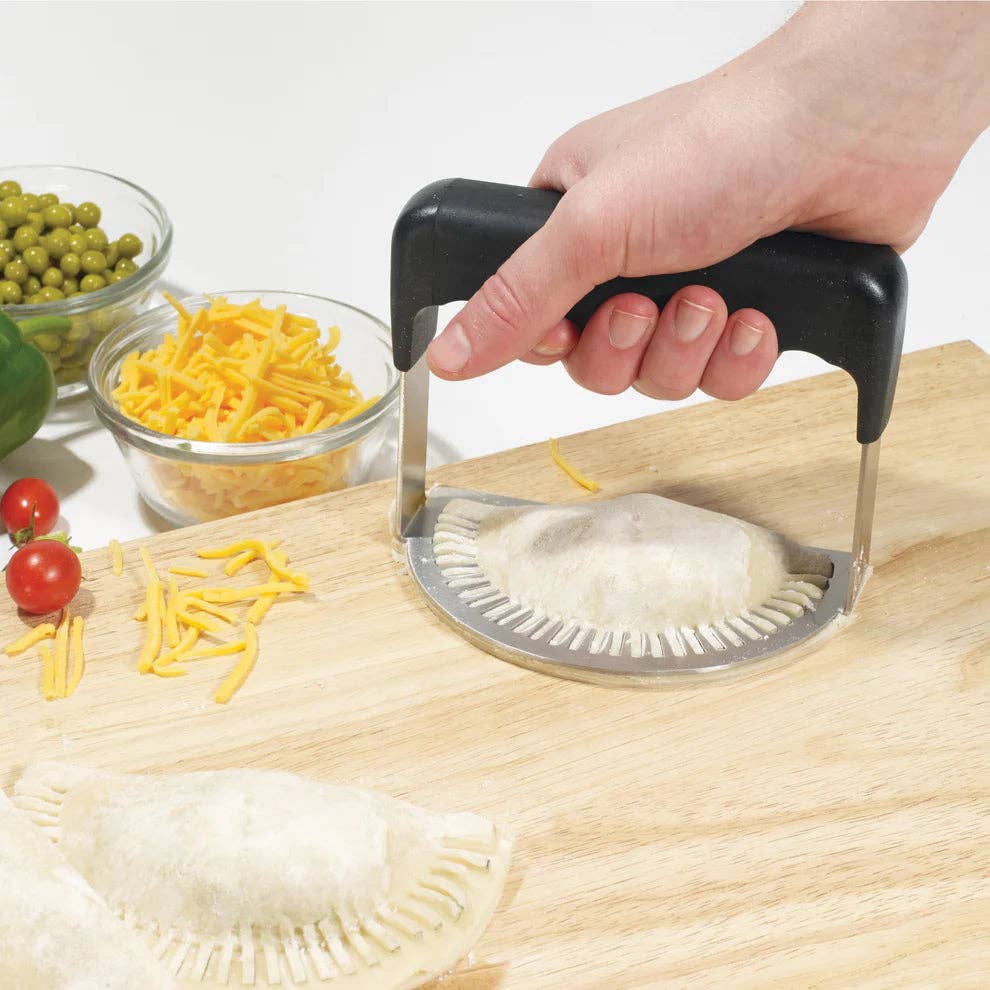 EcoQuality – Engroshandel Køkkenredskab – EF-05/EF-07, 5" & 7", SS, Plastikhåndtag Empanada Gaffel0