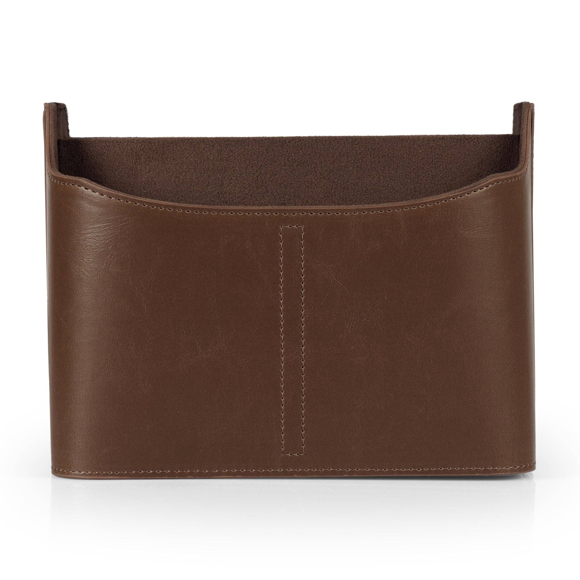 Londo - Wholesale Desk Organizer - Londo Leather Remote Control Organizer and Caddy with Tablet Slot16