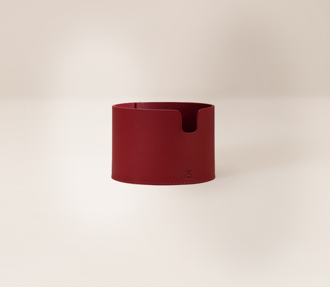 Paradise Row - Venta al por mayor Botelleros - Soporte de cuero para botellas de vino9