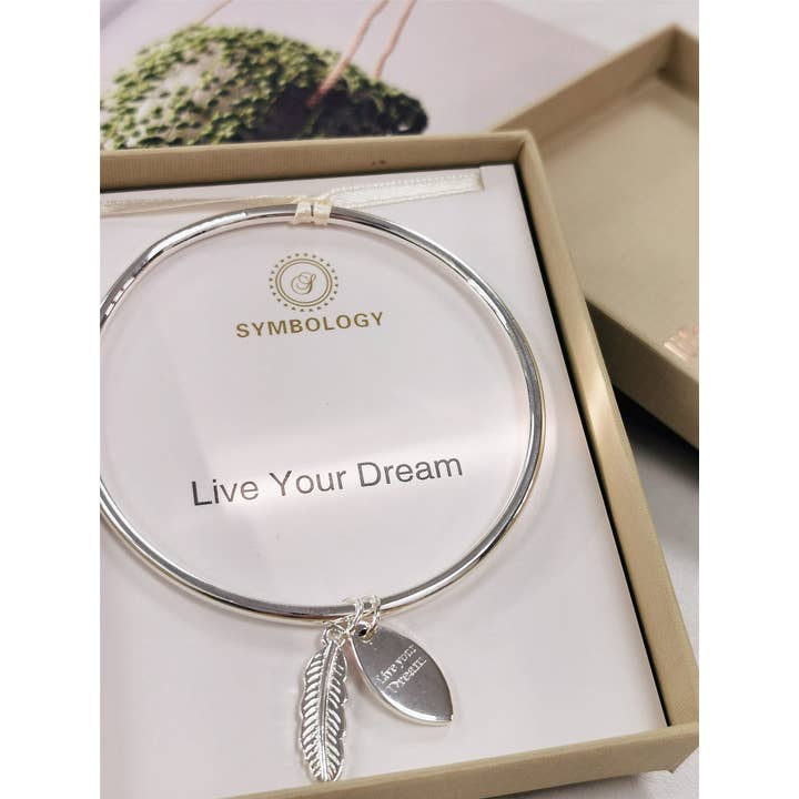 SYMBOLOGY JEWELLERY - Wholesale Charm/dangle bracelet - Live Your Dream Bangle1