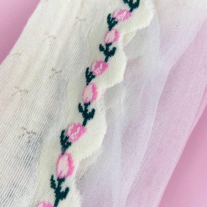 mildstyles - Wholesale Socks - Women's - Tulip mid-calf summer stockings4