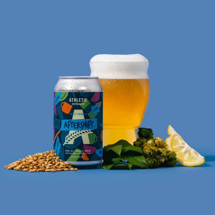 Athletic Brewing Company - Wholesale Non-Alcoholic Beer - Aftershift (Non-Alcoholic) 24-Can Case of 4x6-Packs