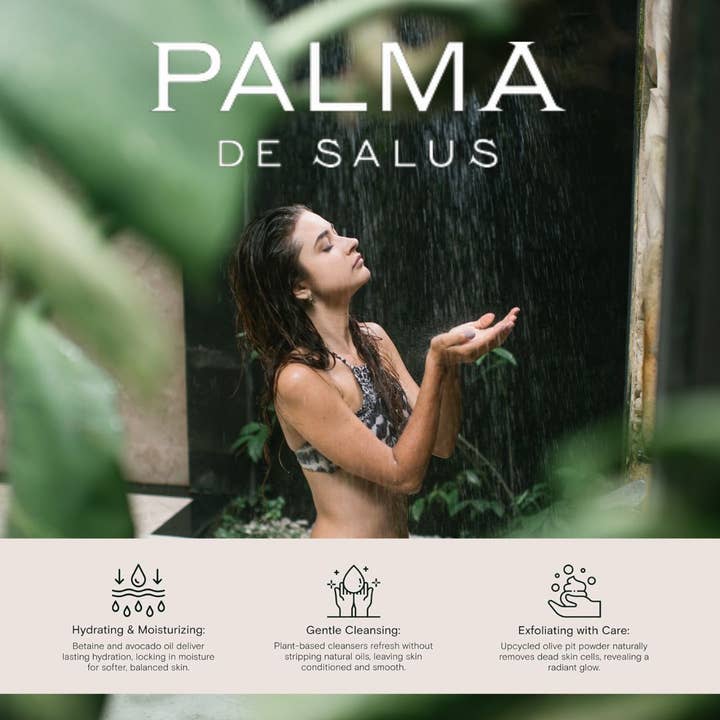 Palma de Salus | Elevate your daily hand care - Wholesale Body Wash/Shower Gel - Bergamot Neroli Luxury Hand & Body Wash - Exfoliating, Vegan4