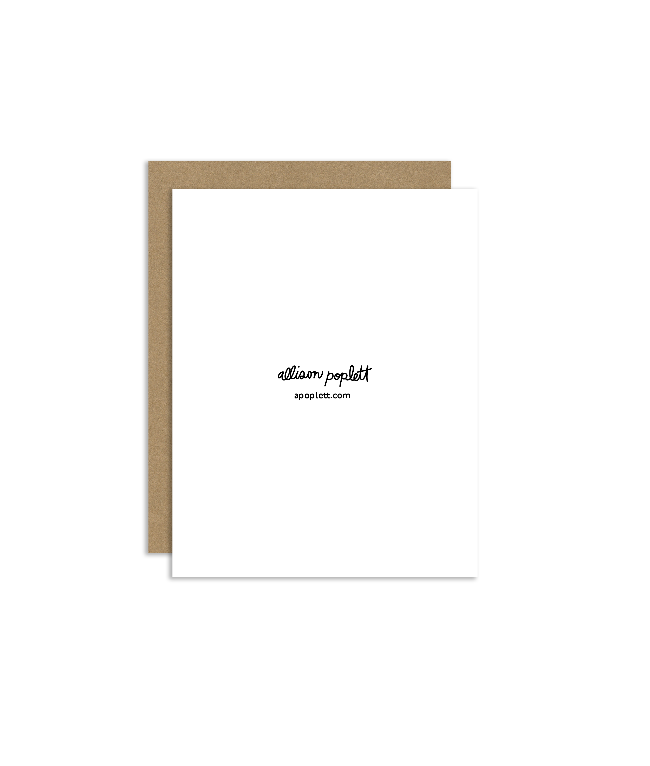 Allison Poplett - Wholesale Everyday Greeting Card - Pinot Noir Greeting Card1
