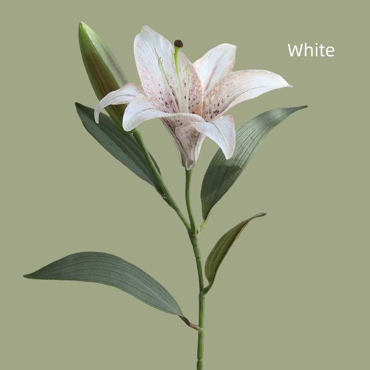 ACNITE(We cover U.S. import duties) - Wholesale Artificial Flowers - Artificial Lily flower, Real Touch lily,faux spring flowers0