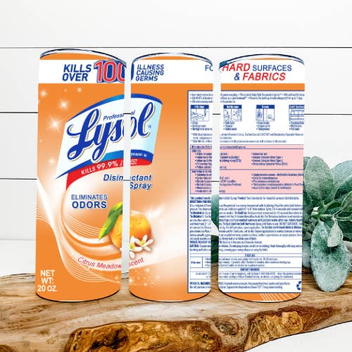 FaithHopeFashionsLLC - Venta al por mayor Vaso termo - Vaso Naranja Lysol