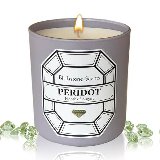Vela peridoto para venta al por mayor de Birthstone Scents